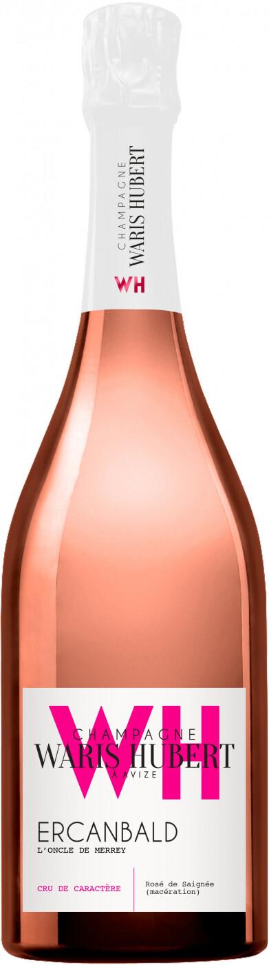 Шампанское Варис Юбер Эрканбаль Крю де Карактер розовое экстра брют Франция, 750 мл., стекло