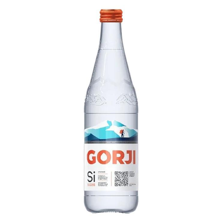 Вода газированная Gorji Нагутская-26 минеральная природная лечебно-столовая 500 мл., стекло