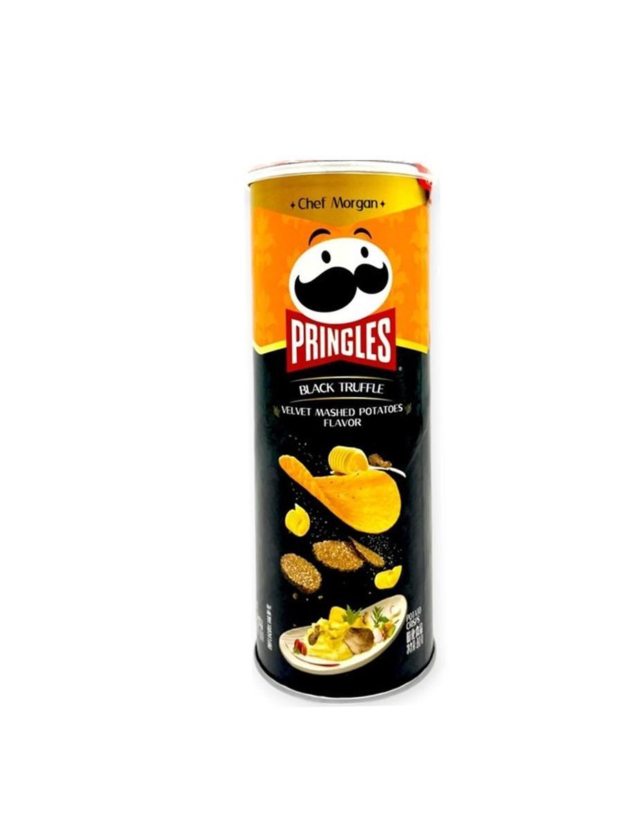 Чипсы Pringles Шеф Морган пюре из черного трюфеля 80 гр., туба