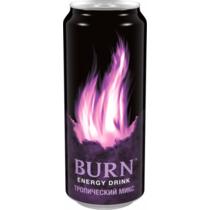 Напиток энергетический Burn тропический микс, 500 мл., ж/б