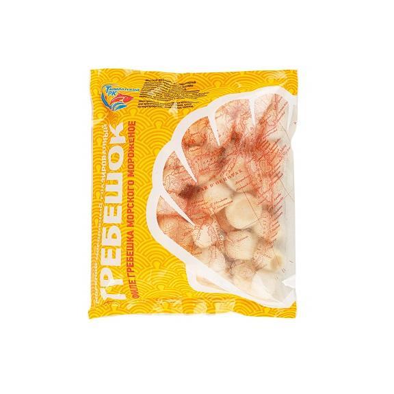Гребешок филе с/м 80/100,  500 гр., флоу-пак