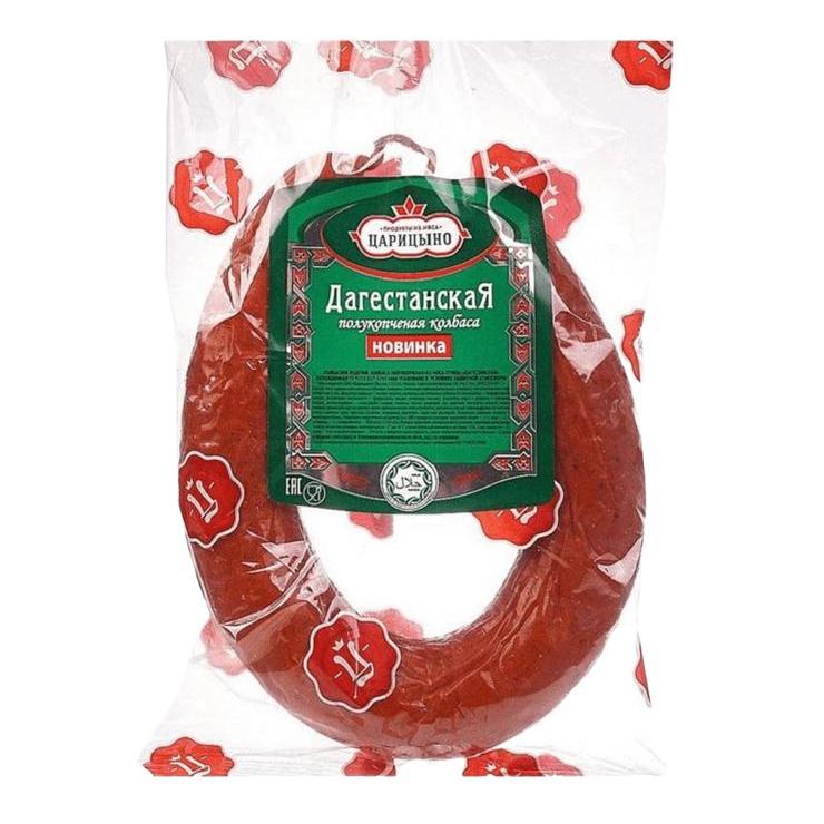 Колбаса Царицыно Халяль Дагестанская п/к, 400 гр., н/об инд. атм, оболочка