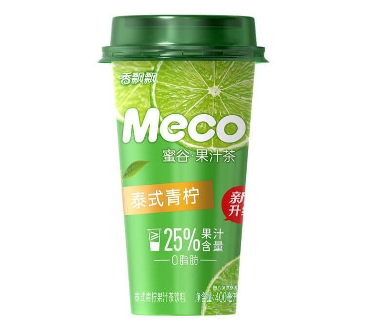 Чай холодный Meco лимон лайм 400 мл., стакан
