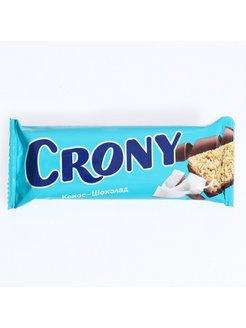 Батончик Crony кокос и шоколад мюсли 50 гр., флоу-пак