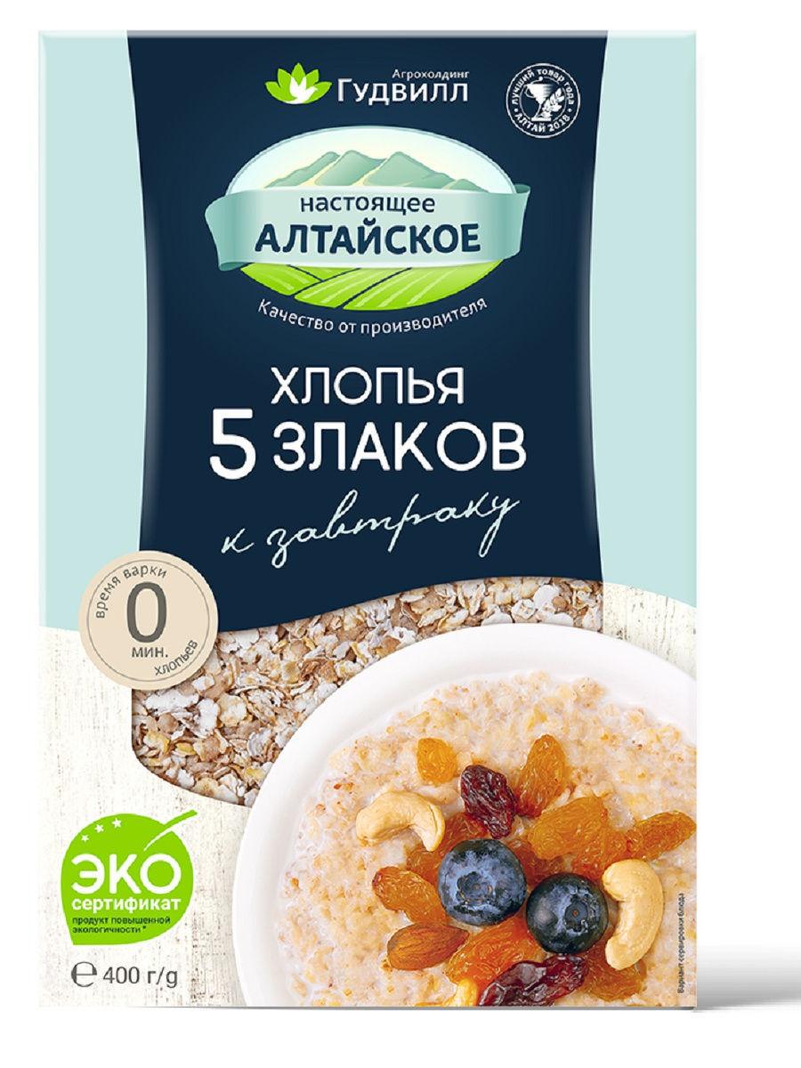 Хлопья геркулес Экстра Гудвилл, 400 гр., картон