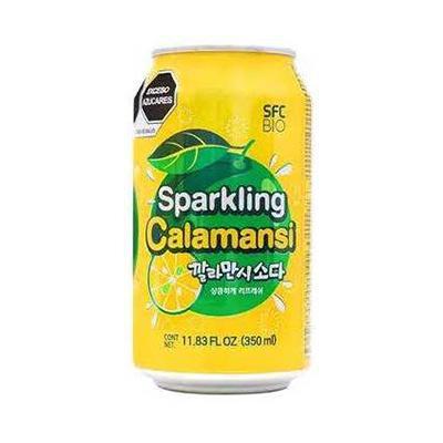 Напиток газированный Bohae sparkling каламанси 350 мл., ж/б