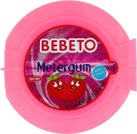 Жевательная резинка Bebeto Ягодный вкус 50 гр., пластик