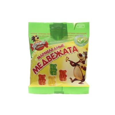 Мармелад жевательный Левушка медвежата 70 гр., флоу-пак