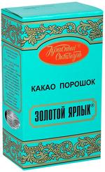 Какао Красный Октябрь, Золотой ярлык, 100 гр., картон