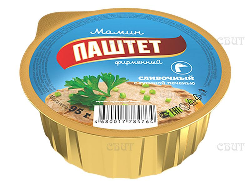 Паштет сливочный с гусиной печенью Perva, 95 гр., ламистер купить оптом ...