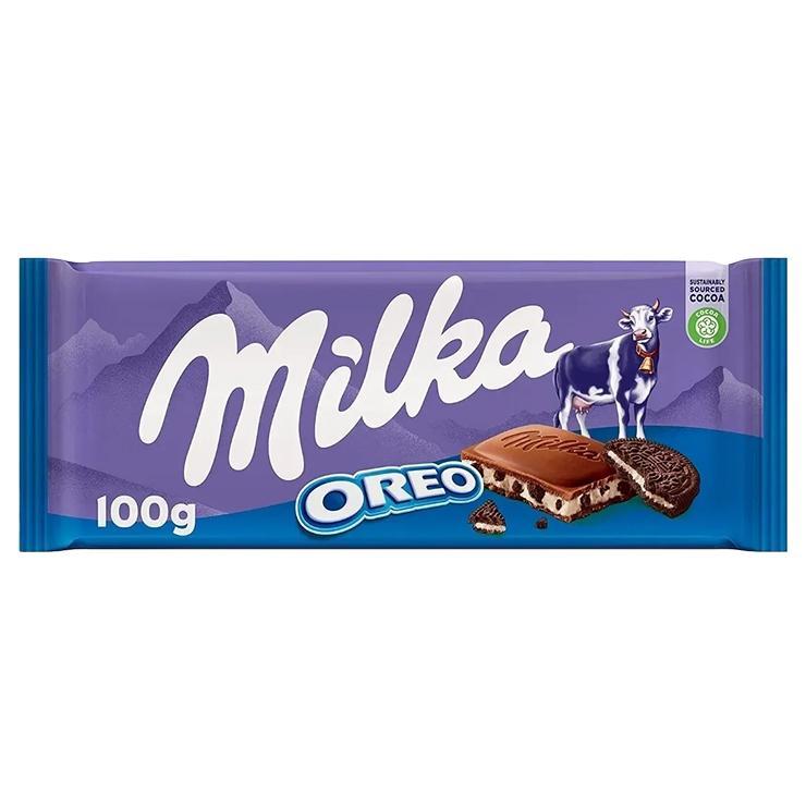 Шоколад Milka Oreo 100 гр., флоу-пак