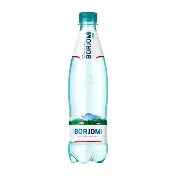 Вода газированная Borjomi минеральная 500 мл., ПЭТ