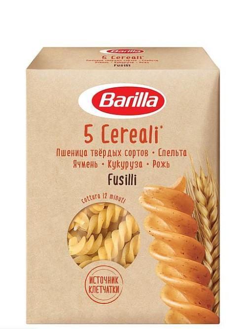 Макаронные изделия Barilla Спирали цельнозерновые 450 гр., картон