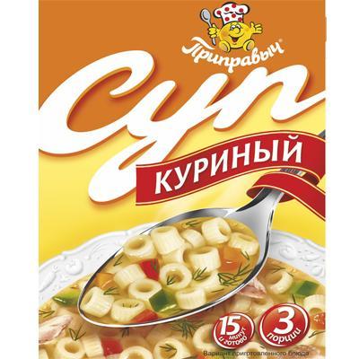 Суп Приправыч Куриный, 3 порции, 60 гр., ПЭТ