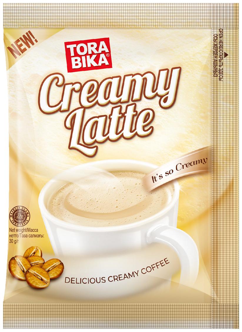 Кофе Tora Bika Creamy Latte 30 гр., саше