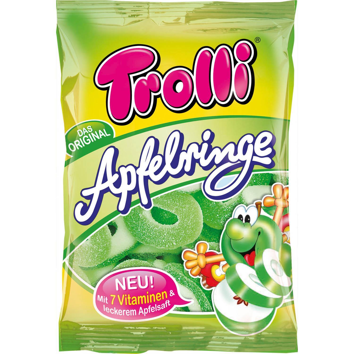 Мармелад Trolli Apfelringe 150 гр., флоу-пак