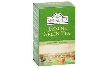Чай Ahmad Jasmin green tea, 200 гр., картонная коробка