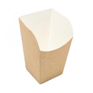 Упаковка для снеков OSQ Eco Snack Cup 650 мл 84х 84х125 мм L 800 шт/упак Россия крафтовый., картон., пакет