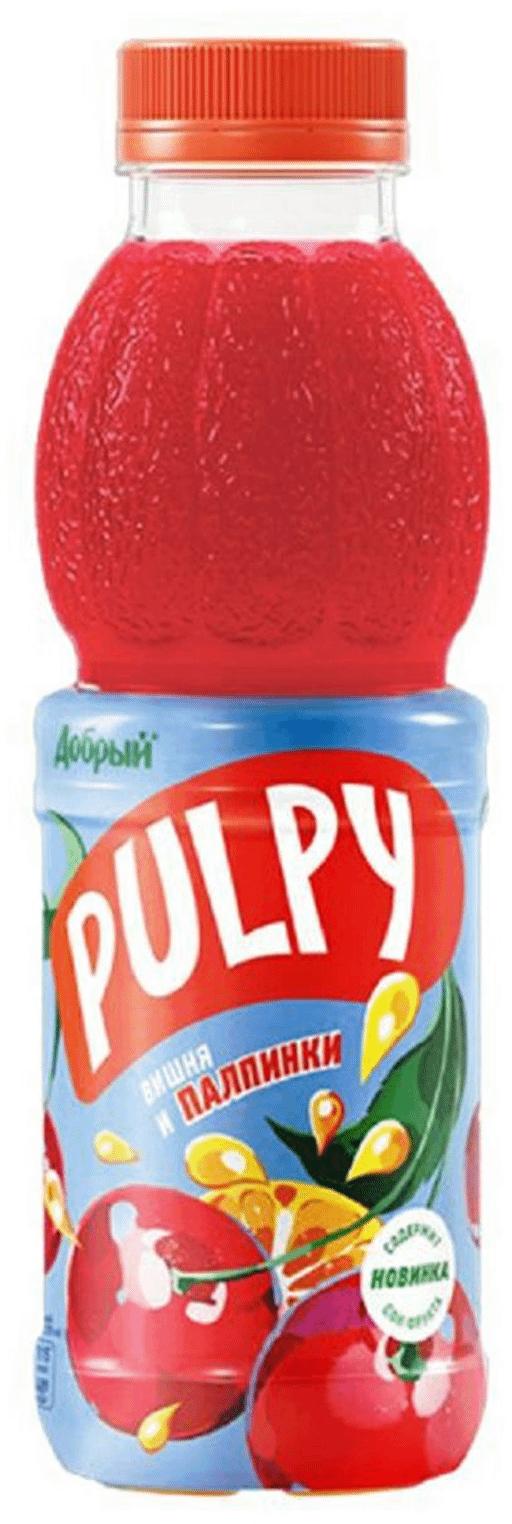 Напиток сокосодержащий Добрый Pulpy вишня 450 мл., ПЭТ