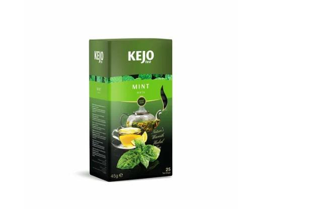 Чай KEJOfoods  MINT Мята , 25 пак. х 1,8 гр.  травяной, картон