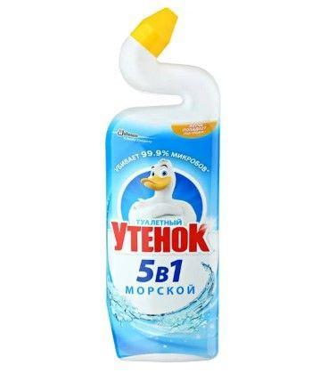 Средство для унитаза Туалетный Утенок Актив Морской 900 мл., ПЭТ