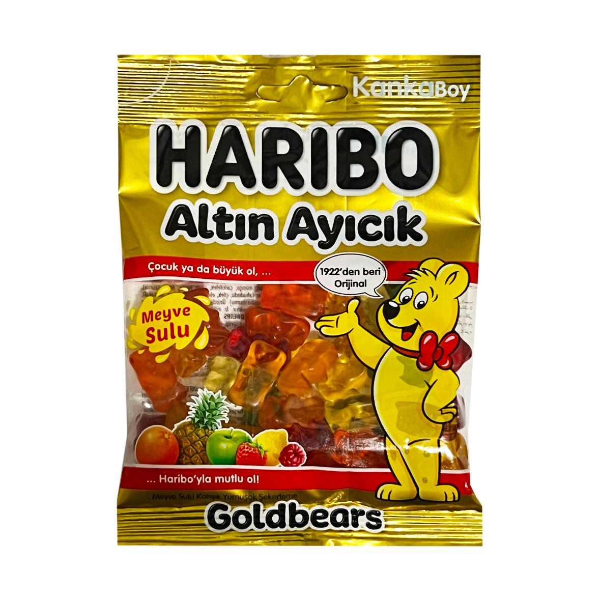 Мармелад жевательный Haribo Gold Bears Золотые мишки 80 гр., флоу-пак