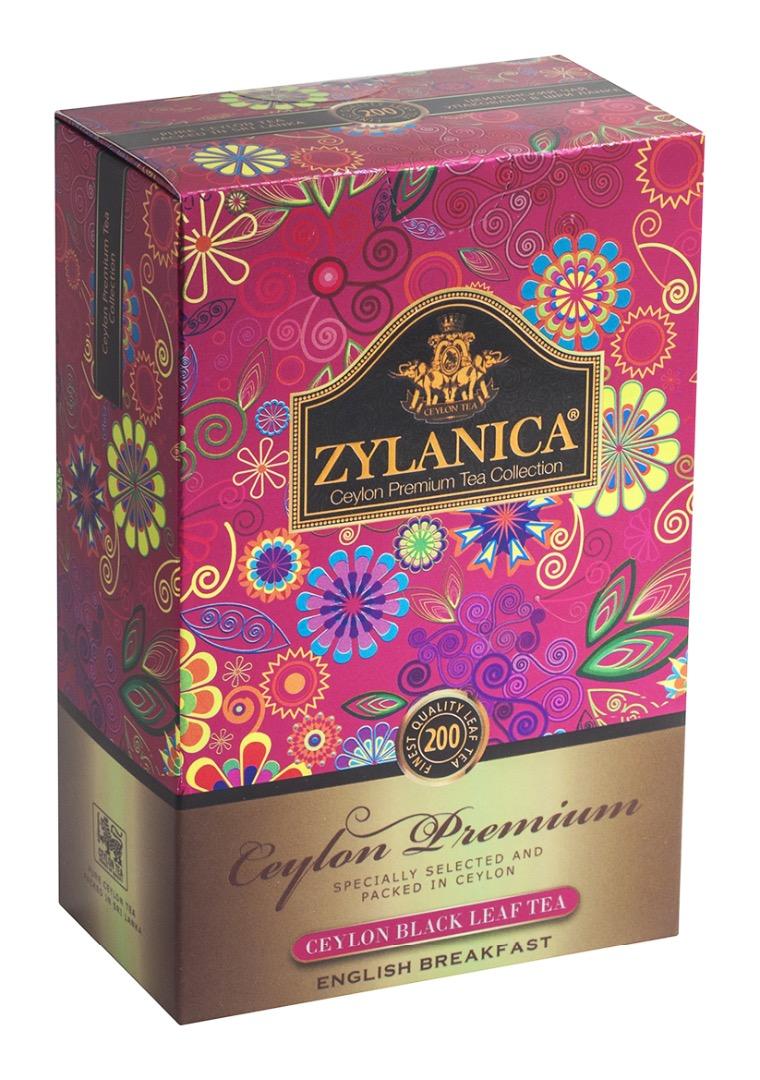 Чай Zylanica Ceylon Premium Collection Английский завтрак, 200 гр., картон