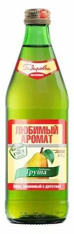 Газированный напиток Любимый аромат груша, 450 мл., стекло