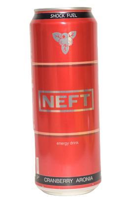Напиток энергетический Neft со вкусом клюква-арония, 450 мл., ж/б