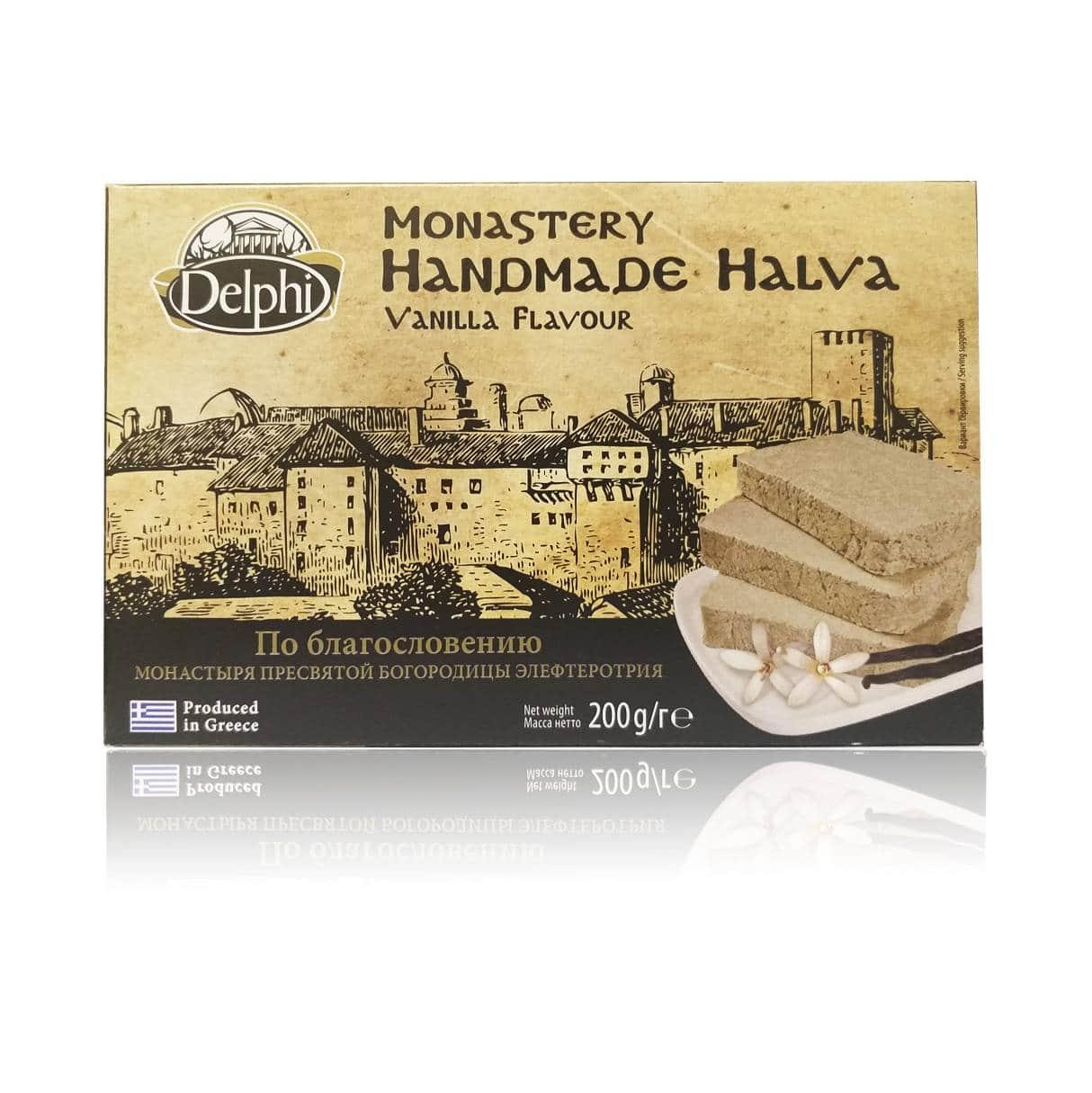 Халва Delphi Монастырская с ванилью 200 гр., картон