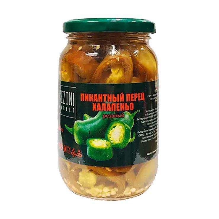 Перец Cezoni халапеньо 370 мл., стекло