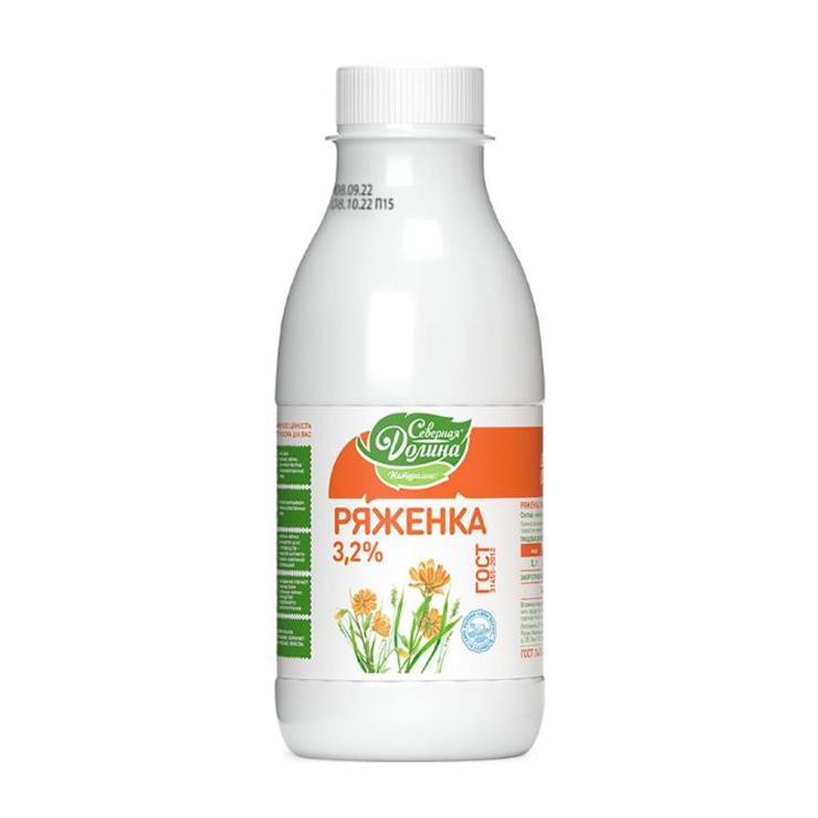 Ряженка Северная Долина 3,2% 420 мл., ПЭТ