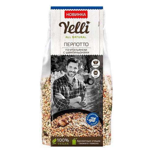 Перлотто Yelli по-итальянски с шампиньонами 180 гр., флоу-пак