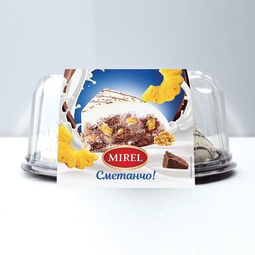 Торт Хлебпром Сметанчо 800 гр., флоу-пак