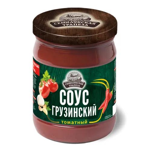 Соус Семилукская Трапеза томатный Грузинский, 490 гр., стекло