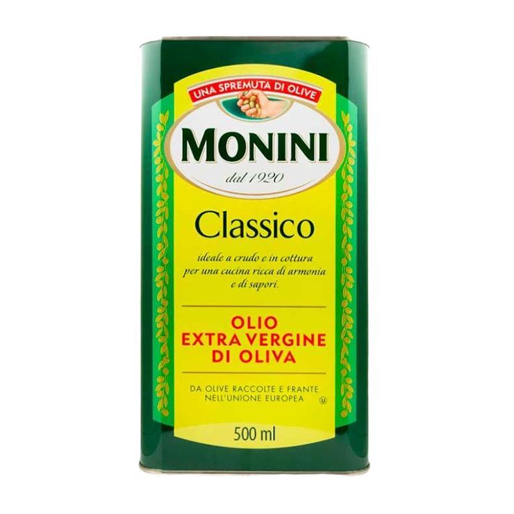 Масло оливковое Monini E.V. 500 мл., ж/б
