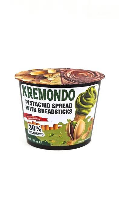Паста Kremondo фисташковая хлебные палочки 55 гр., ПЭТ