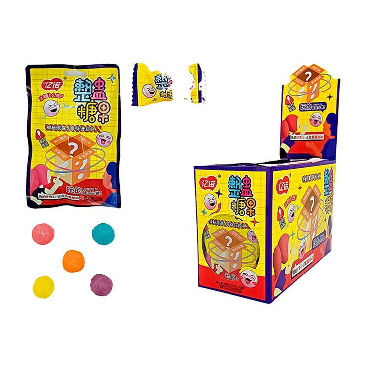 Карамель леденцовая Yinuo Сюрприз ассорти необычных вкусов 25 гр., саше