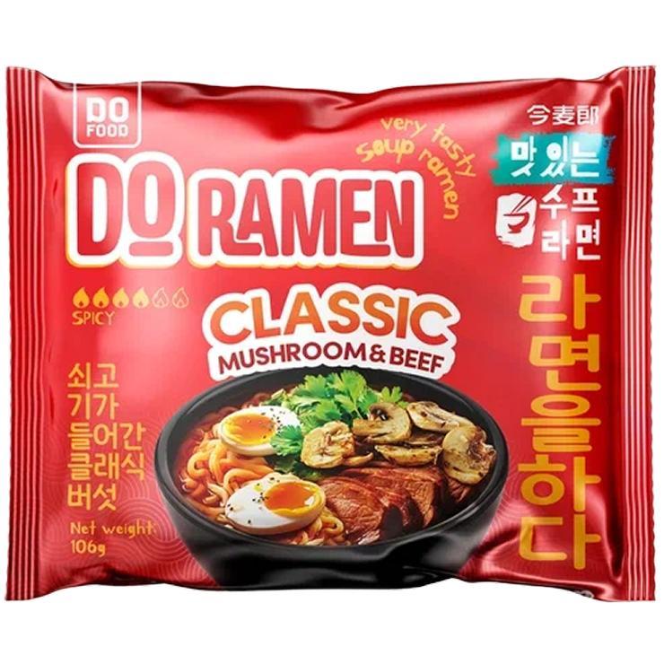 Лапша DO Ramen Classic with mushroom 106 гр., флоу-пак