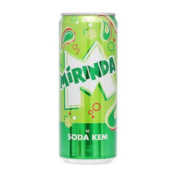 Напиток газированный Mirinda Cream Soda 320 мл., ж/б