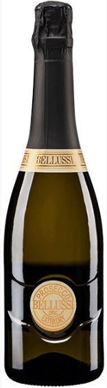 Вино игристое Белусси Просекко Экстра Драй категория ДОК белое брют  11% Италия 750 мл., стекло