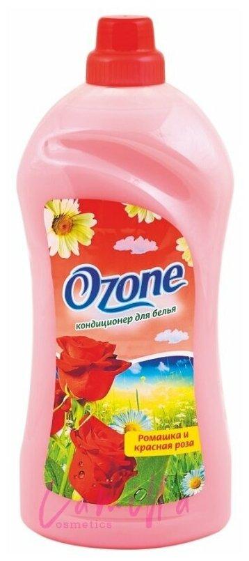 Кондиционер для белья Ozone  Ромашка и Красная роза 2 л., ПЭТ