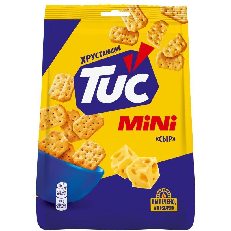 Крекер Tuc Mini Сыр 110 гр., флоу-пак