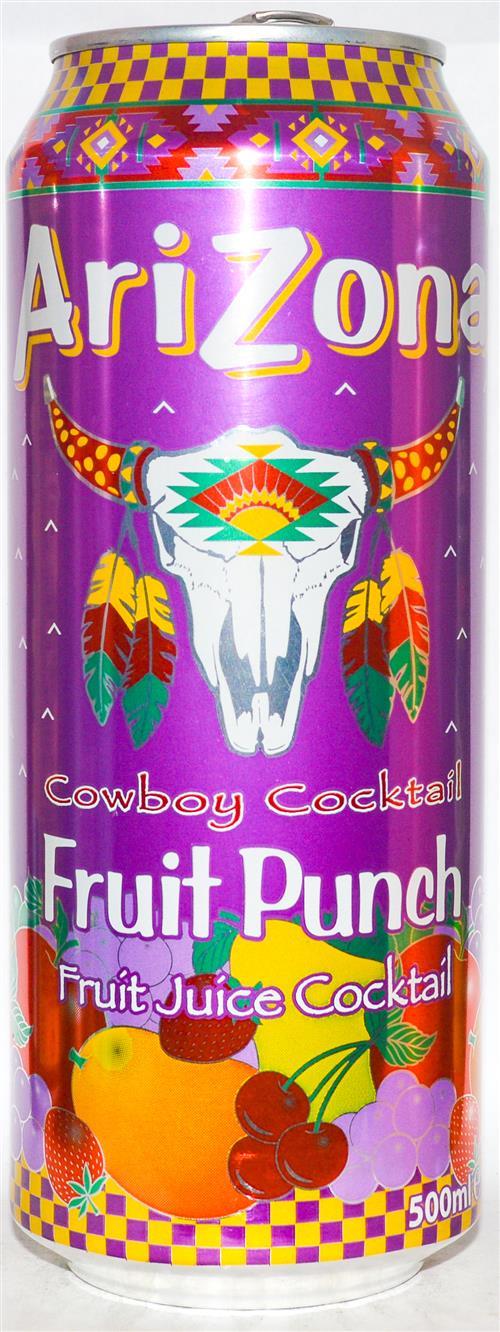 Чай холодный Arizona Fruit Punch Нидерланды 500 мл., ж/б