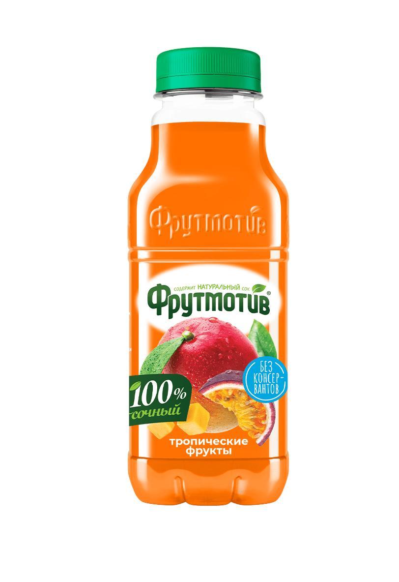 Напиток сокосодержащий Фрутмотив Тропические фрукты 500 мл., ПЭТ