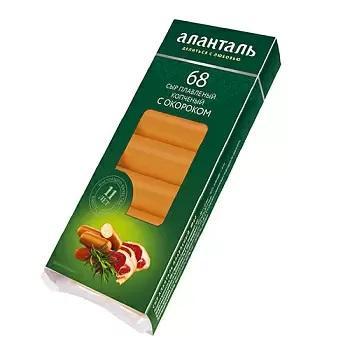 Сыр плавленый Аланталь № 68 батончики с окороком 40% 140 гр., картон