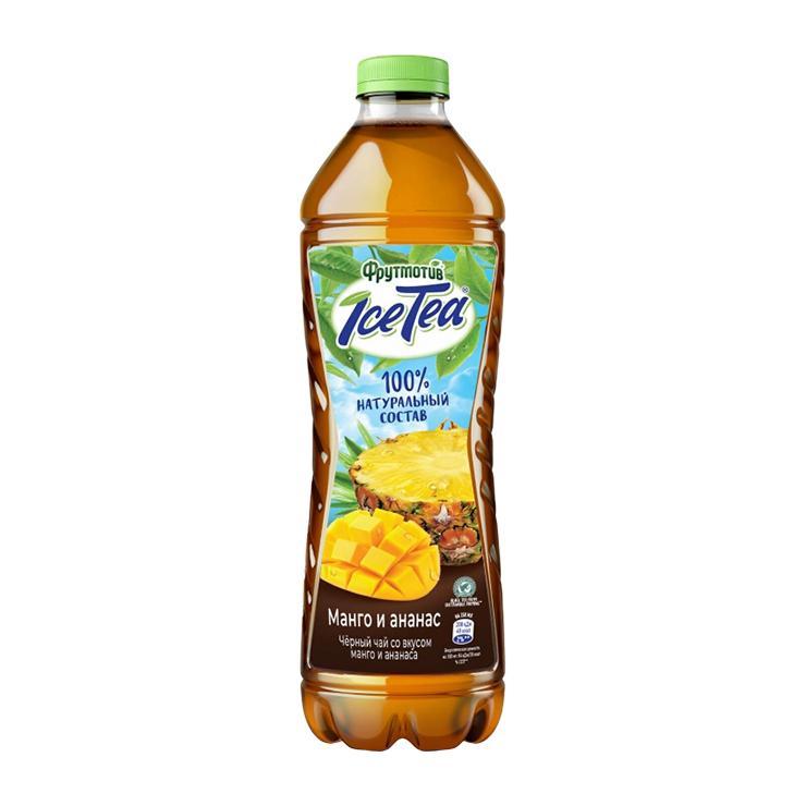 Чай холодный Ice Tea черный манго ананас 1 л., ПЭТ