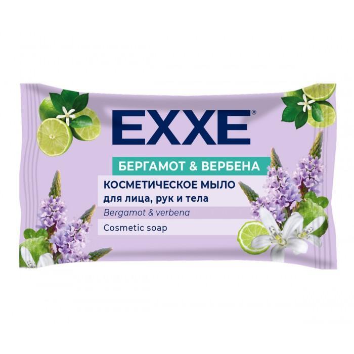 Мыло EXXE Бергамот и вербена косметическое 75 гр., флоу-пак