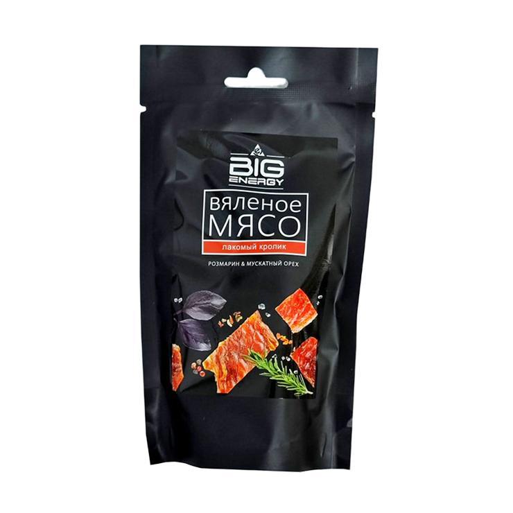 Мясо кролика Big Energy вяленое 50 гр., дой-пак