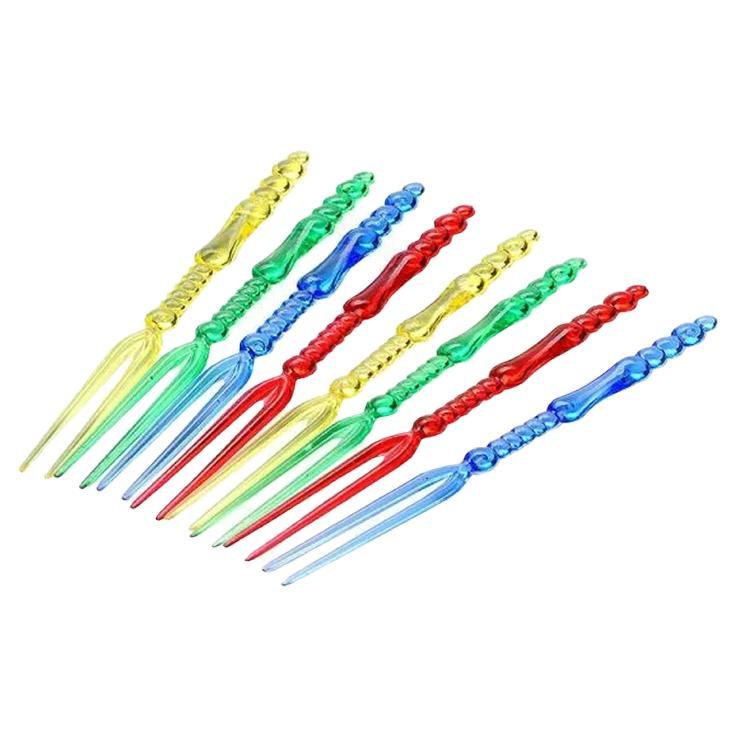 Канапе для бутербродов Мистерия 110 мм 250 шт цветная ПС., пакет